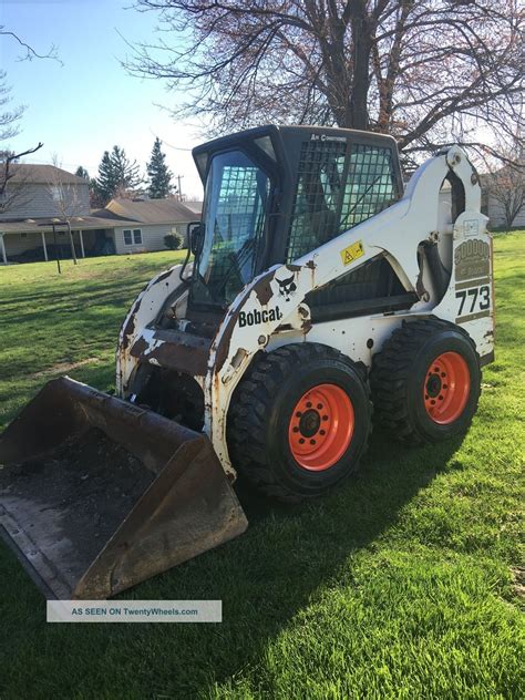 bobcat skid steer models 773 for sale|bobcat 773 specifications.